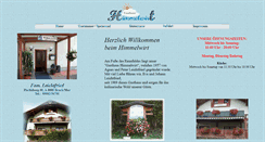 Desktop Screenshot of himmelwirt.at